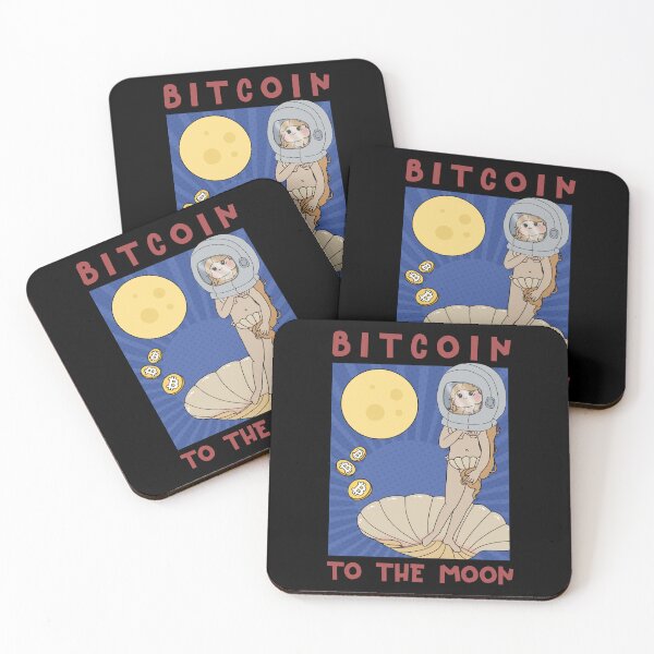 Item preview, The Birth of Venus Crypto Bitcoin To The Moon Astronaut designed and sold by Annisa Yuwanda.