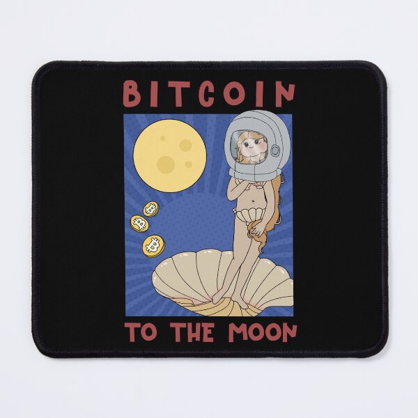 Item preview, The Birth of Venus Crypto Bitcoin To The Moon Astronaut designed and sold by Annisa Yuwanda.