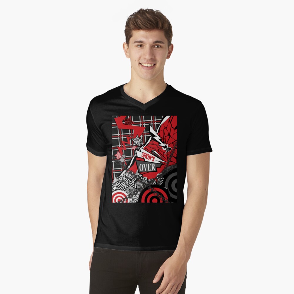 Aperçu de l'œuvre T-shirt col V créée et vendue par MoffinatorDGTL.