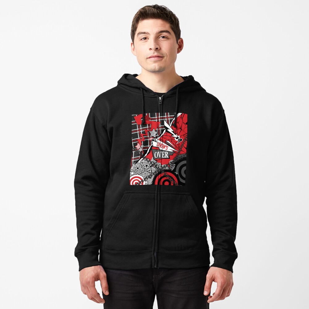 Aperçu de l'œuvre Veste zippée à capuche créée et vendue par MoffinatorDGTL.