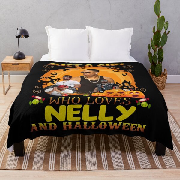 Item preview, Just A Girl Who Loves Nellly And Halloween designed and sold by SamanthaRich33.