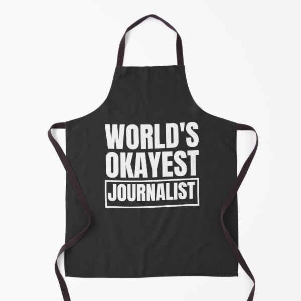 Item preview, World's Okayest Journalist designed and sold by Yallwofunart.