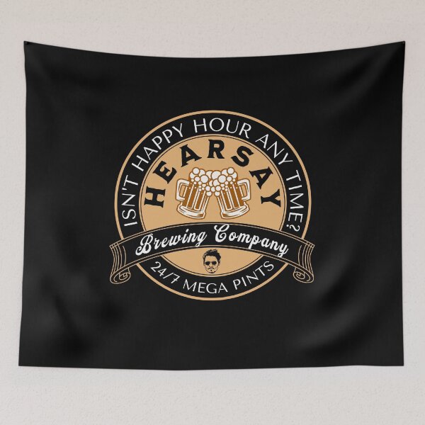 Item preview, Hearsay Brewing, Mega Pint, Mega Pint, Funny, Happy Hour designed and sold by SighFly52.