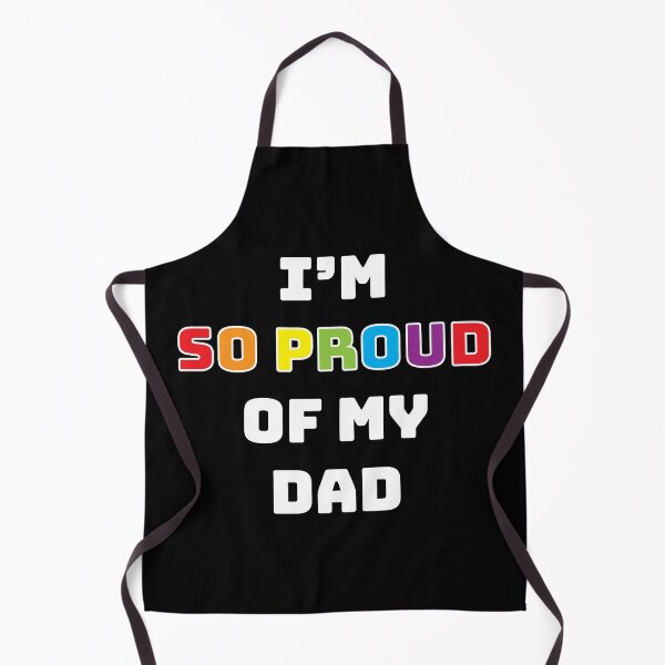 Item preview, I'm So Proud of My Dad (black) designed and sold by BeJolley.