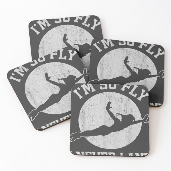Item preview, Peter Pan So Fly Moon Silhouette Graphic designed and sold by studiorabit.