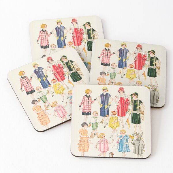 Item preview, Delineator Vintage Kids Fashion Illustrations 1924 designed and sold by LoveSeasonz.