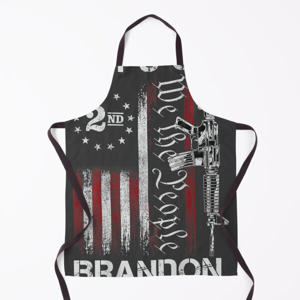 Item preview, Gun American Flag Patriots Let's Go Brandon (ON BACK) designed and sold by studiorabit.