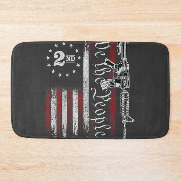 Item preview, Gun American Flag Patriots Let's Go Brandon (ON BACK) designed and sold by studiorabit.