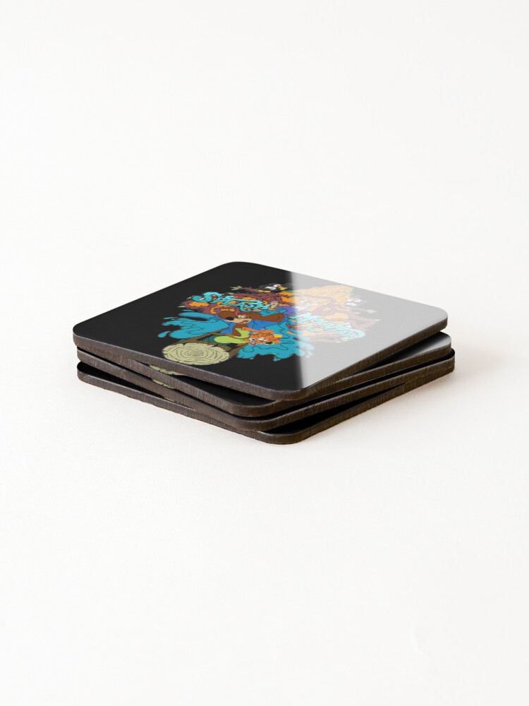 Thumbnail 4 of 5, Coasters (Set of 4), Splash Mountain  designed and sold by RANDALLSURLA.