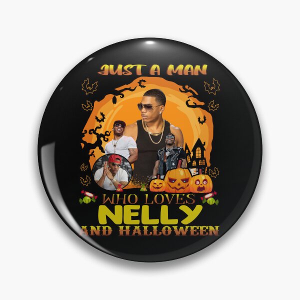 Item preview, Just A Man Who Loves Nellly And Halloween designed and sold by SamanthaRich33.