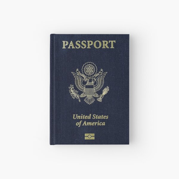 Make America Great Again USA Passport Hardcover Journal