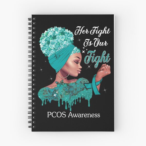 Item preview, Her Fight Is Our Fight PCOS Awareness designed and sold by Mnrshirley.