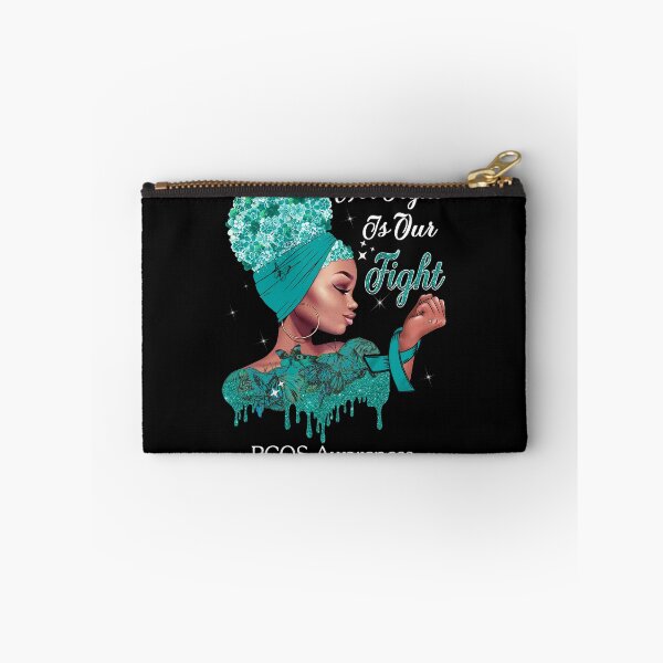 Item preview, Her Fight Is Our Fight PCOS Awareness designed and sold by Mnrshirley.