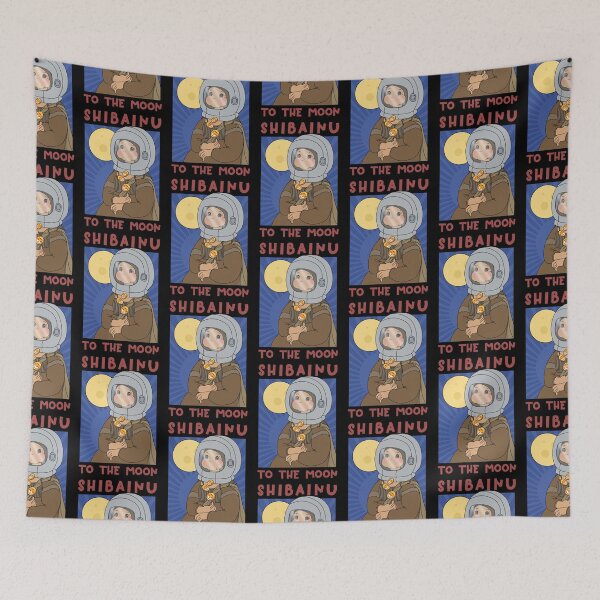 Item preview, The Mona Lisa Crypto Shiba Inu Coin To The Moon Astronaut designed and sold by Annisa Yuwanda.