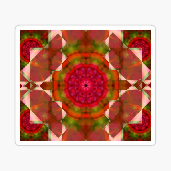 Fuchsia from the Kaleidoscope Collection Sticker