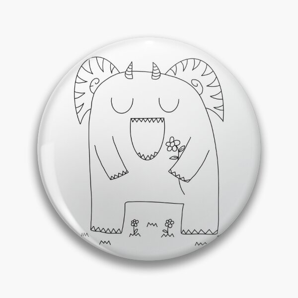 Item preview, monster coloring : funny monster for painting activity at home or at birthday party designed and sold by Tina-studio.