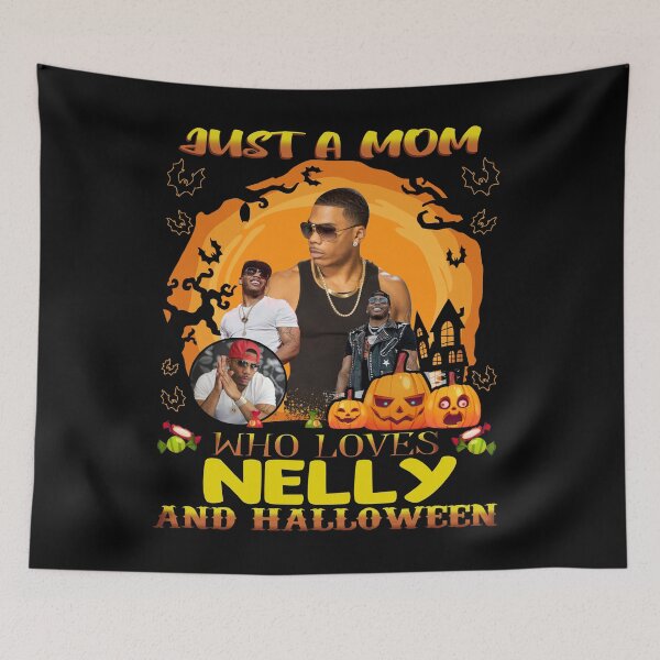 Item preview, Just A Mom Who Loves Nellly And Halloween designed and sold by SamanthaRich33.