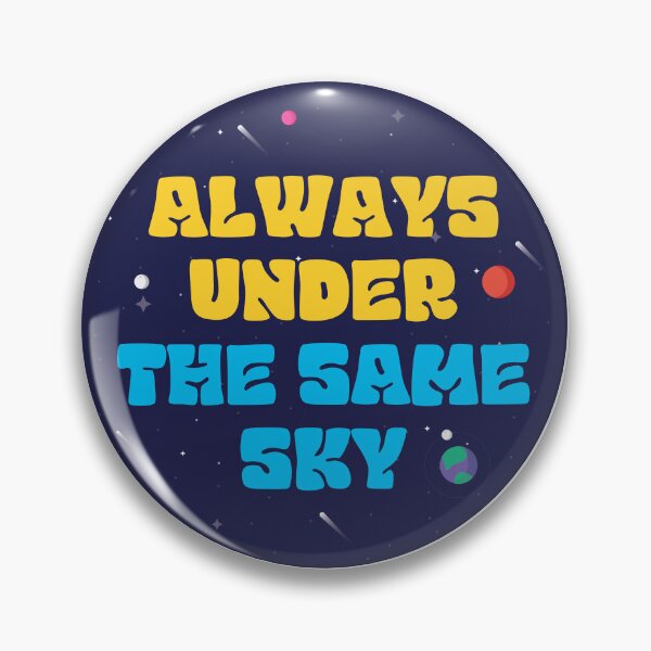 Item preview, Always under the same sky retro typogeaphy  designed and sold by BoldPencil.