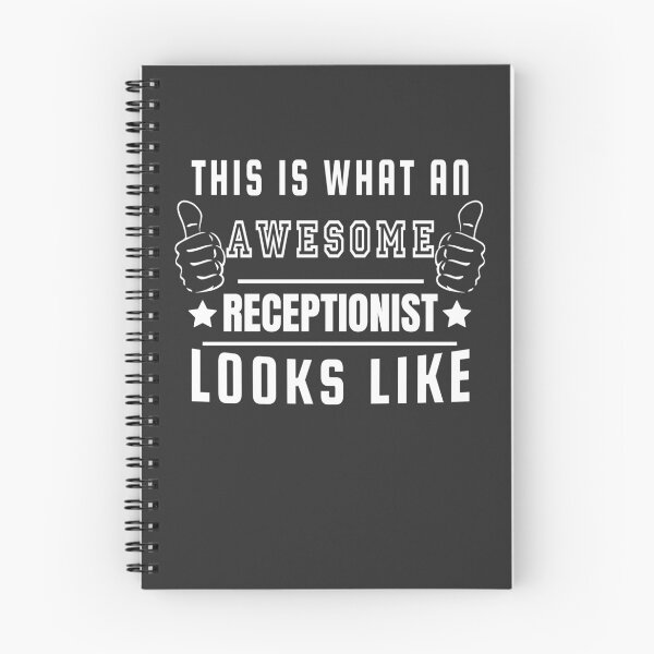 Item preview, this is what an awesome Receptionist Looks like designed and sold by Yallwofunart.