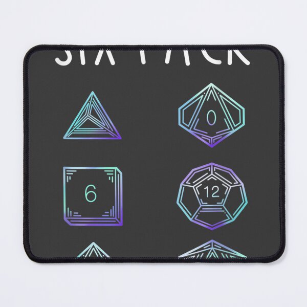 Item preview, Funny Check Out My Six Pack Dice For Dragons D20 RPG Gamer designed and sold by studiorabit.