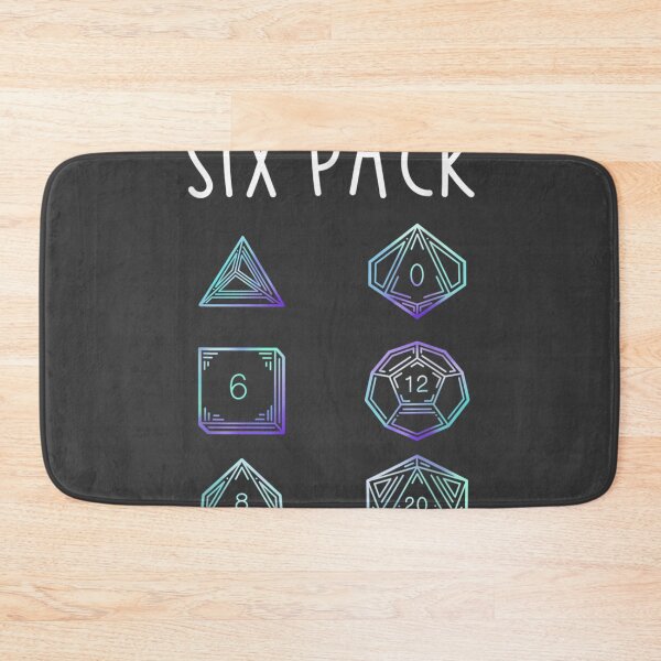Item preview, Funny Check Out My Six Pack Dice For Dragons D20 RPG Gamer designed and sold by studiorabit.