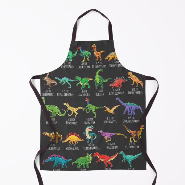 Item preview, Types Of Dinosaurs Alphabet A-Z ABC Dino Identification designed and sold by studiorabit.