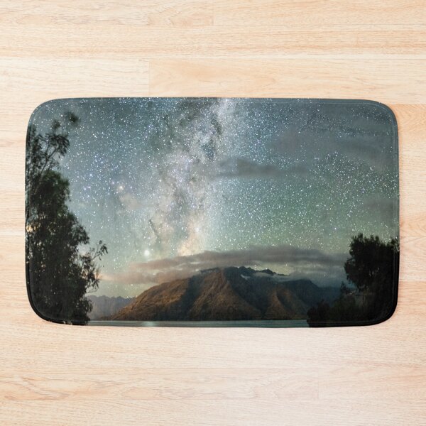 Item preview, Lake Te Anau Southern Hemisphere Night Sky NZ designed and sold by Rocky Mountain Artistry.