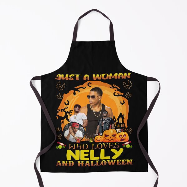 Item preview, Just A Woman Who Loves Nellly And Halloween designed and sold by SamanthaRich33.
