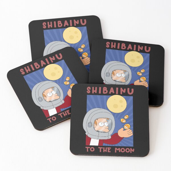 Item preview, Shut Up and Take My Money Meme - Shiba Inu coin To The Moon - Astronaut Crypto NFT designed and sold by Annisa Yuwanda.