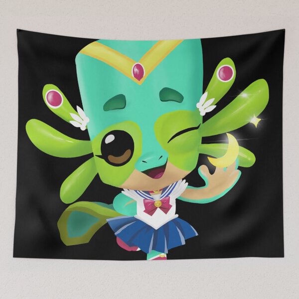Item preview, Lizzy The Axolotl Sailor Scout designed and sold by GabyVGalindo.