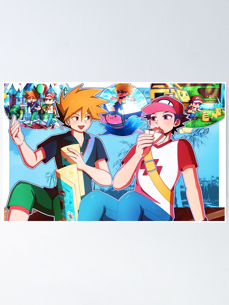 Alola Red Blue Poster - Main Image