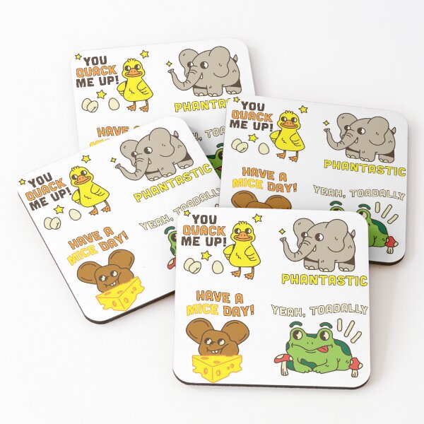 Item preview, cute animal puns designed and sold by Avalinn.