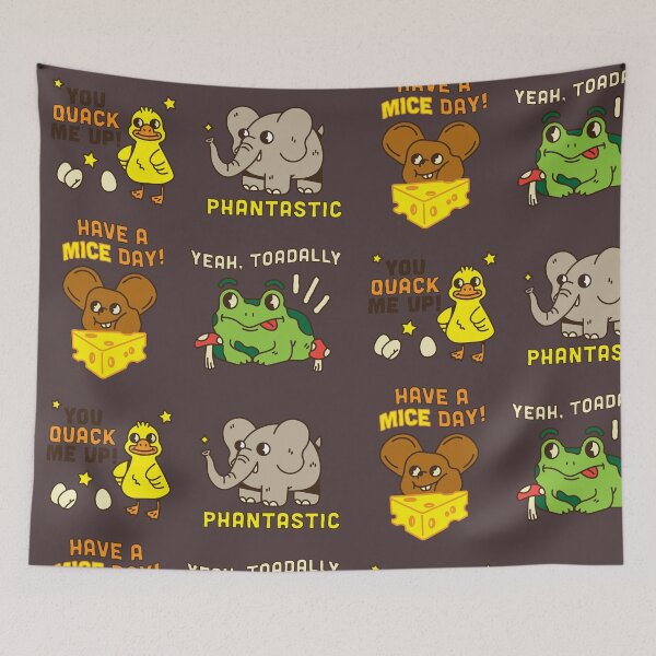 Item preview, cute animal puns designed and sold by Avalinn.