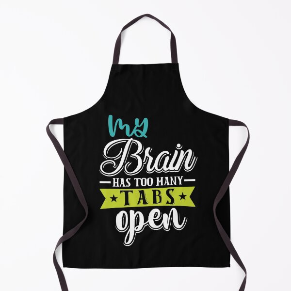 Aperçu de l'œuvre Mon cerveau a trop d'onglets ouverts - Funny Sarcastic Quotes créée et vendue par epicmarketing.