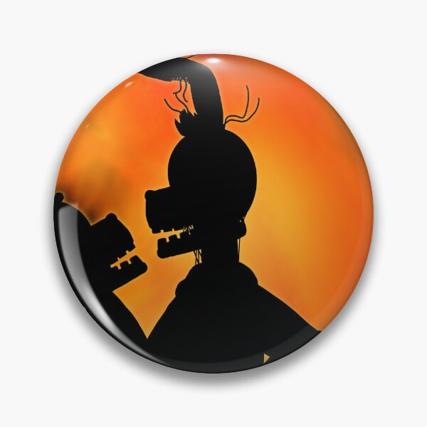 Item preview, Springtrap silhouette with fire designed and sold by Springtrap164.