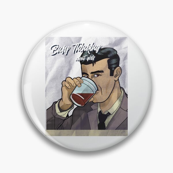 Item preview, Busy Thinking About Girls designed and sold by Verbiage24.