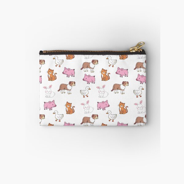 Item preview, Cute Pet Animals Pattern - Rabbit, Pig, Duck, Cat, Dog designed and sold by mschubbybunny.