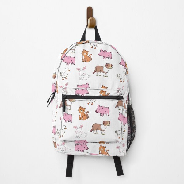 Item preview, Cute Pet Animals Pattern - Rabbit, Pig, Duck, Cat, Dog designed and sold by mschubbybunny.