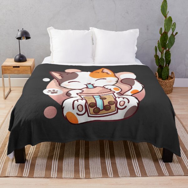 Item preview, Cat Boba Tea Bubble Tea Anime Kawaii Neko designed and sold by studiorabit.