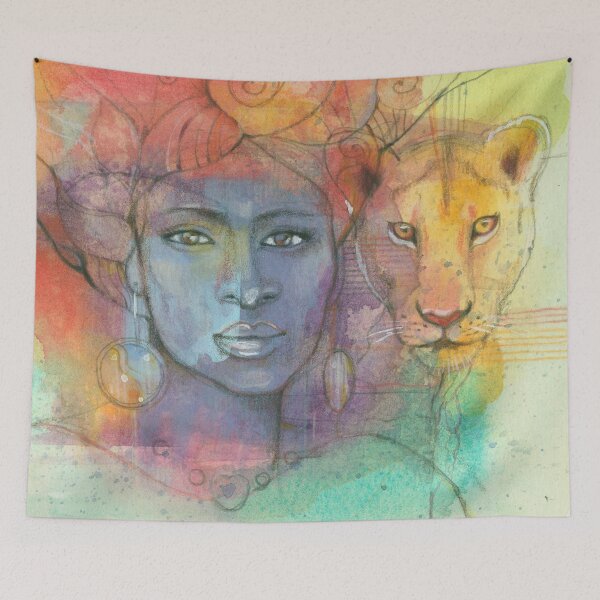 Item preview, Lion Goddess designed and sold by Lori Banks.
