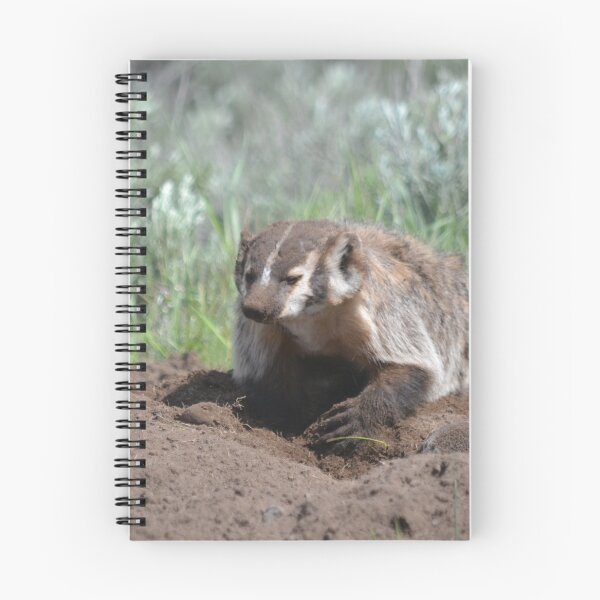 Item preview, badger digging it's den designed and sold by grizzbass.