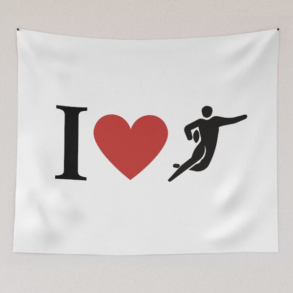 Item preview, I Love Rugby Simple designed and sold by freedom4life.