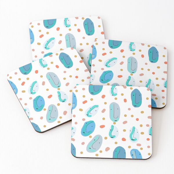 Item preview, Caritas minimalistas designed and sold by Trazoscreativos.
