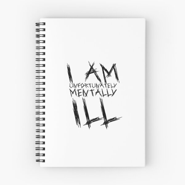 Item preview, Scratchy Text: I am Unfortunately Mentally Ill designed and sold by SomeDesignThing.
