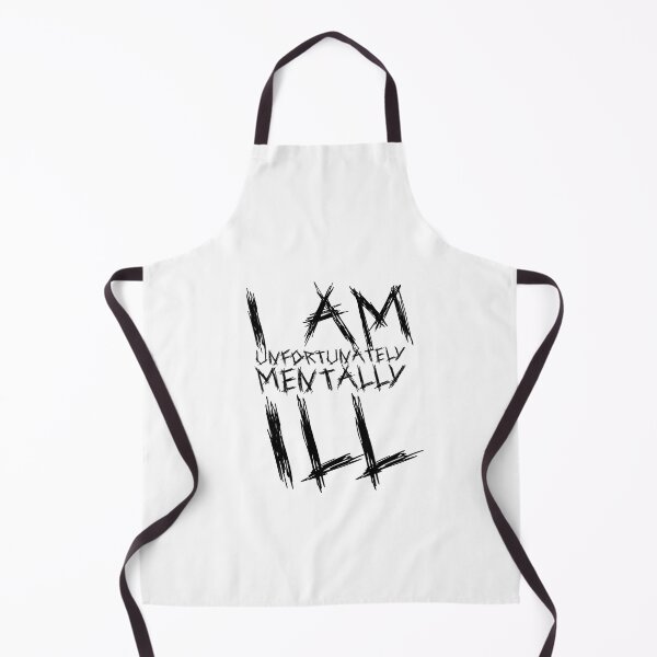Item preview, Scratchy Text: I am Unfortunately Mentally Ill designed and sold by SomeDesignThing.