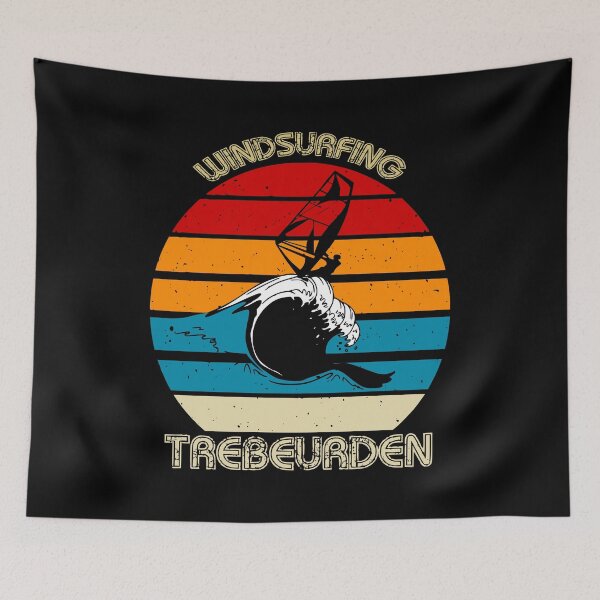 Item preview, Trébeurden Vintage Windsurf Board - Brittany designed and sold by NolDesigns.