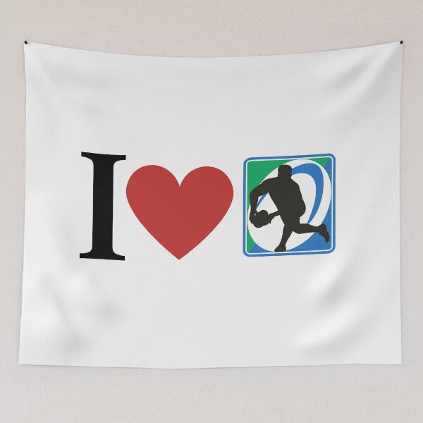 Item preview,  I Love Rugby Simple designed and sold by freedom4life.