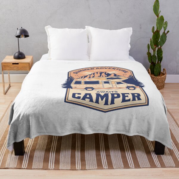 Item preview, Summer Adventure Awaits Camper designed and sold by formylovelydog.