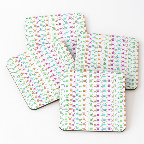 Item preview, Cuadritos coloridos designed and sold by Trazoscreativos.