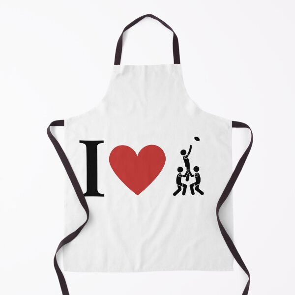 Item preview, I Love Rugby Lineouts designed and sold by freedom4life.